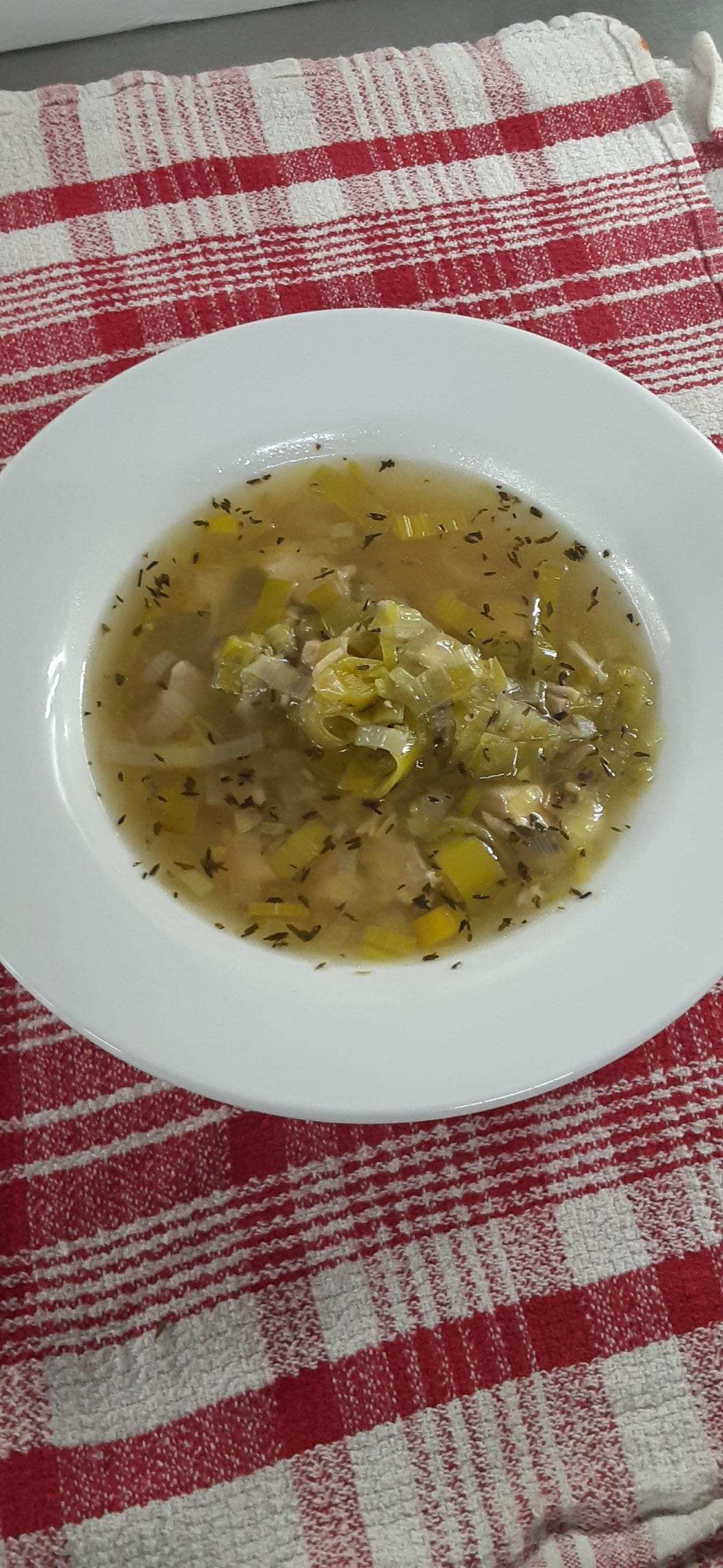 Chicken And Leek Soup - Galley Porthole